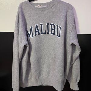 Brandy Melville oversized Malibu crewneck